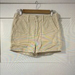 Women's Athletic Shorts in Tan